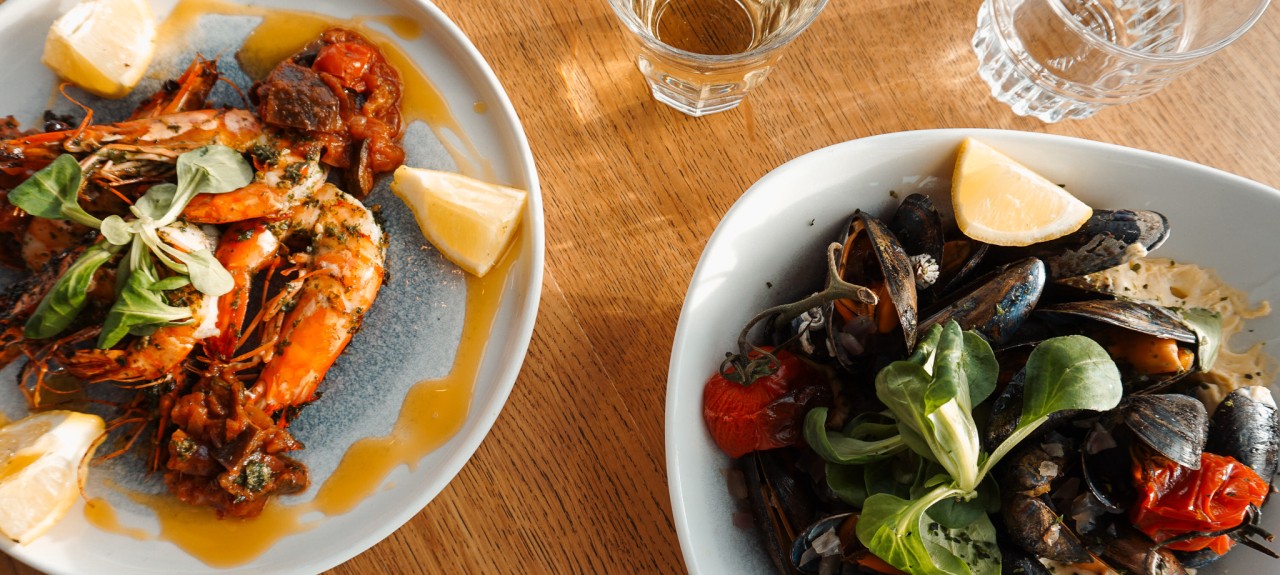 gamba's bij Gestrand